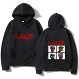 2024 Spring Rock Print Hoodies Music Band Gorillazs Punk