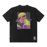 Men's T Shirt Design Printed Short-Sleeved T-shirt Men's and Women's Loose