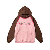 Men Hoodie Airbrush Outline Printed Hoodie