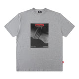 Men's T Shirt Printed Short-Sleeved T-shirt Men's and Women's American Retro Loose