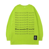 Men Long Sleeve Shirt Fashion Brand Autumn and Winter Long Sleeve Bottoming T-shirt Men and Women Hiphop Loose