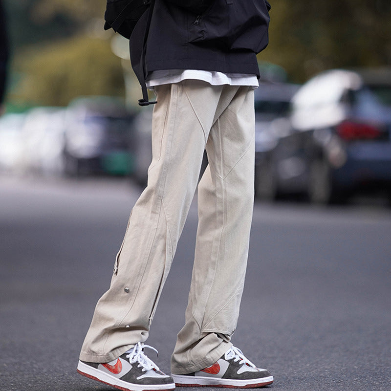Men Sweatpants Workwear Pants Men Spring and Autumn Fashion Brand All-Matching Casual