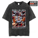 GEAR 5 NIKA Luffy T Shirt Anime ONE PIECE Graphic T-shirt