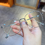 CHH Chrome Hearts Glasses Double beam glasses frame Versatile titanium frame Ultra light myopia glasses frame