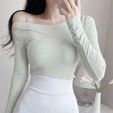Women Long Sleeve Shirt Women's Bottoming Shirt