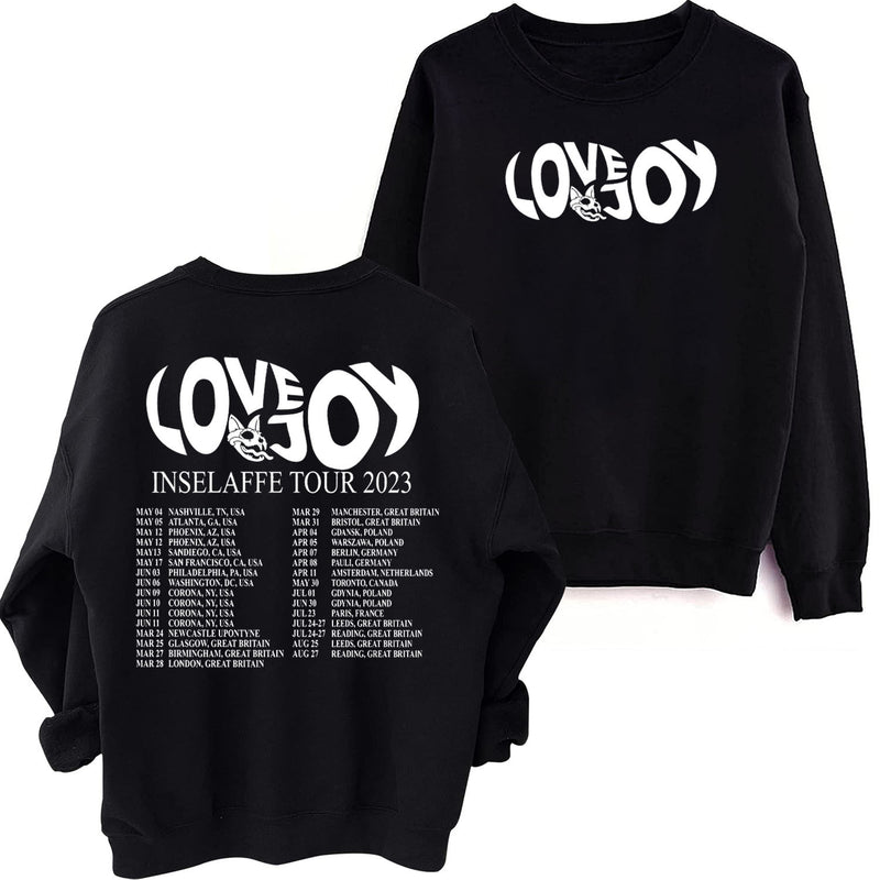 Lovejoy North Hern Autumn Tour Crewneck Hoodie Lovejoy