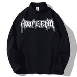 Men Long Sleeved T Shirt Printed Long Sleeve Shirt Men's High Street Casual Loose Shirt Spring and Autumn