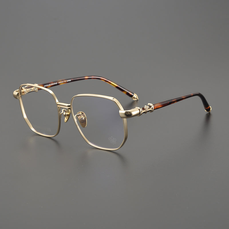 CHH Chrome Hearts Glasses Vintage Large Frame Versatile Myopia Glasses Frame