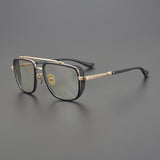 CHH Chrome Hearts Glasses Double Beam Big Face Titanium Frame Myopia Glasses Frame