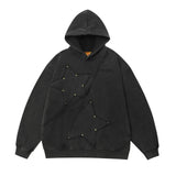 Men Hoodie Spring and Autumn Hooded Sweater Men's Stitching