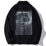 Men's Long Sleeve T Shirt Men's Ins Loose Casual Shirt Spring and Autumn