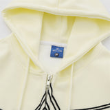 Men Hoodie Sweater Jacket Men's Loose Casual Spring and Autumn Hooded Cardigan