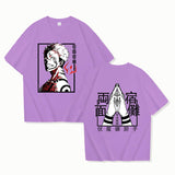 Hot Anime Ryomen Sukuna Print T-shirt Summer Fashion T Shirt