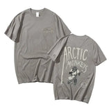 Arctic Monkeys Tour Graphic T Shirts Men's Hip Hop Retro