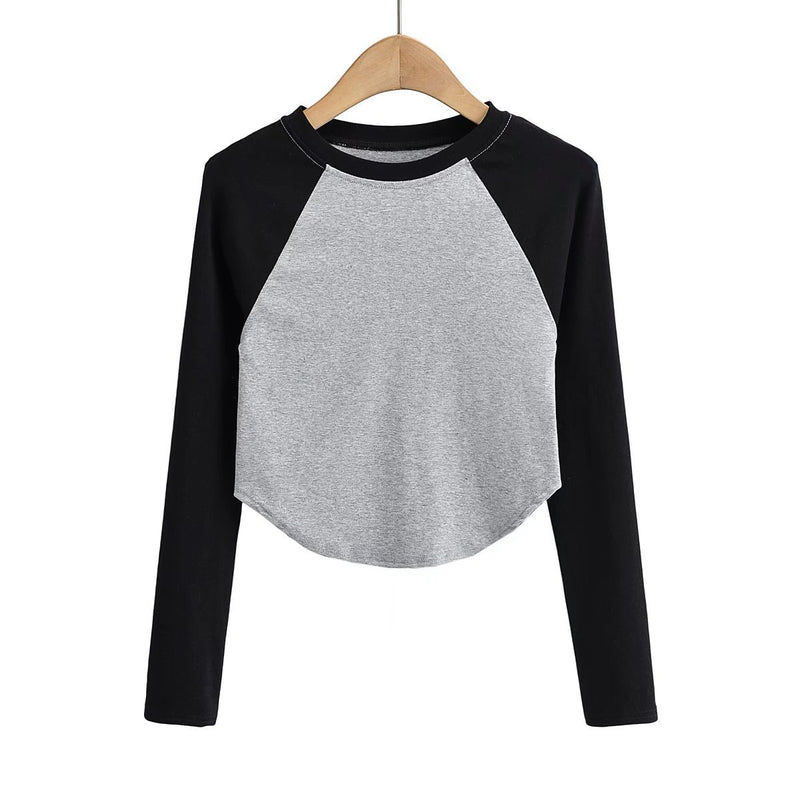 Women T-Shirt round Neck Top Short-Sleeved T-shirt