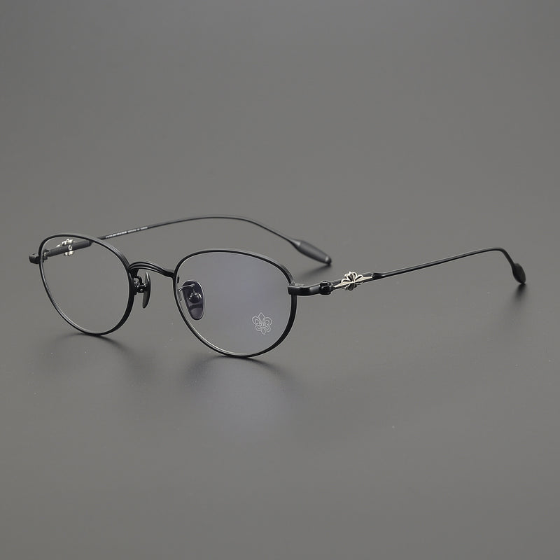 CHH Chrome Hearts Glasses Cat's Eye Personality Japanese Versatile Myopia Glasses Frame