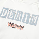 Men Hoodie Turtleneck Hooded Sweater Men's Paste Cloth Embroidery Letter Pullover