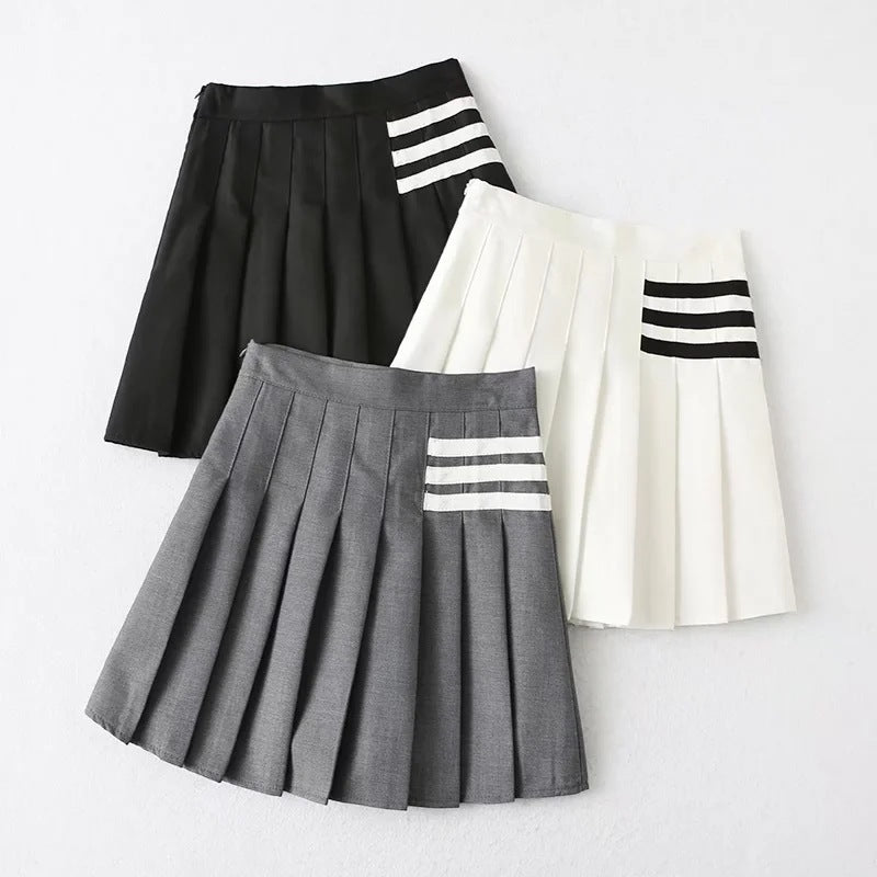 Women Skirt Pleated Skirt Women's Short Skirt Word Pantskirt