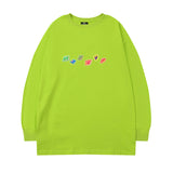 Men Long Sleeve Shirt Men and Women Loose Long Sleeve T-shirt Autumn Undershirt Casual