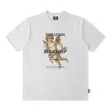 Men T Shirt Summer Cartoon Short Sleeve T-shirt
