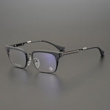 CHH Chrome Hearts Glasses Japanese handmade light luxury versatile ultra-light pure titanium glasses frame