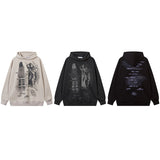 Unisex Vintage Hoodie Sweater Men and Women