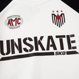 Men Hoodie Spring and Autumn Loose Sweater Men's Casual Raglan Sleeve Patchwork Stripes