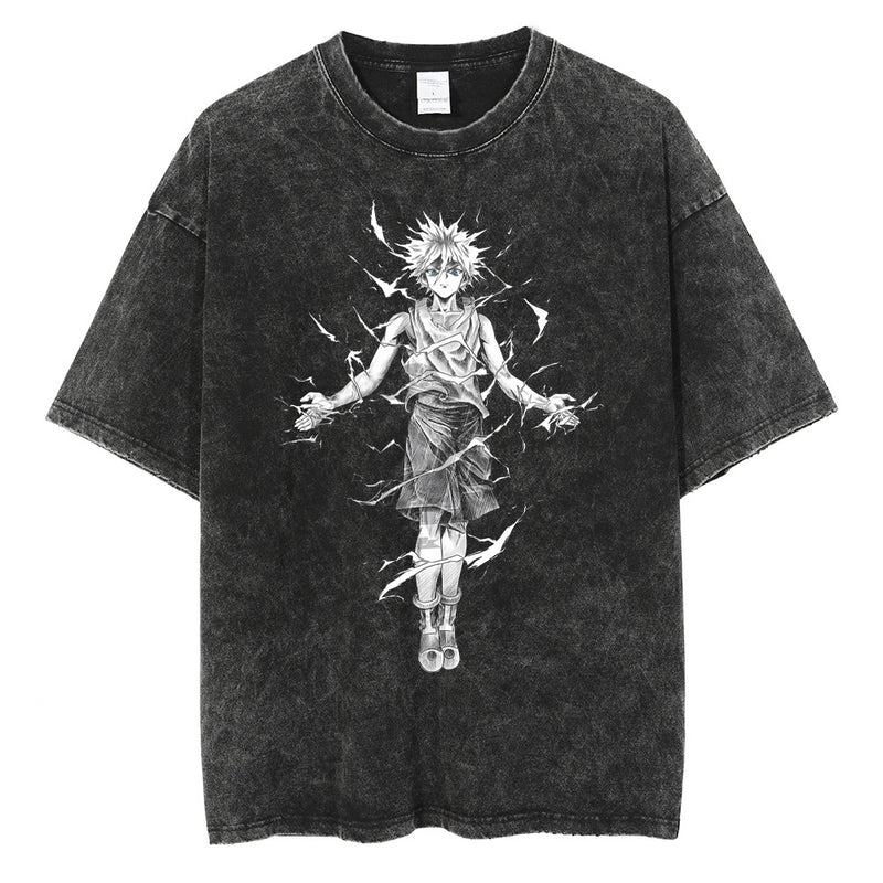 Summer Vintage Oversize T Shirt Fashion Streetwear