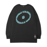 Men Long Sleeve Shirt round Neck Long Sleeve Men and Women Street Loose Casual Hip Hop Couple