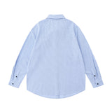 Men Long Sleeved T Shirt Thin Striped Long Sleeve Shirt Boys Ruan Handsome Loose Casual Outerwear Spring and Autumn