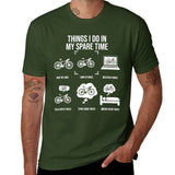 Things I Do In My Spare Time, Bicycle Cycling Lover T-Shirt