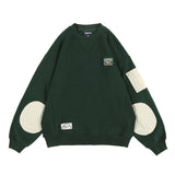 Men Fleece Lined Hoodie Multicolor Hoodie Men's Ins Loose Casual Pullover Winter