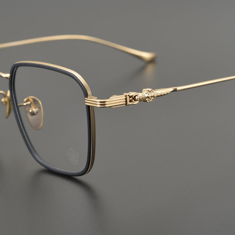 CHH Chrome Hearts Glasses Collection Simple Large Frame Vintage Glasses Frame
