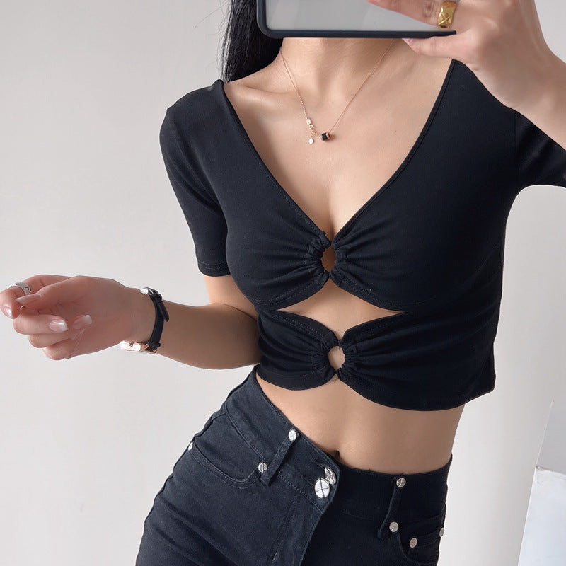 Women's T-Shirt Short-Sleeved T-shirt Women's Summer Design Sense