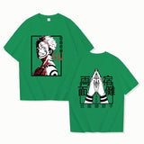 Hot Anime Ryomen Sukuna Print T-shirt Summer Fashion T Shirt