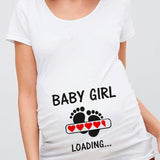 Baby In Progress Baby Loading Maternity Short Sleeve