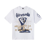 HS T Shirt Printed Loose Cotton