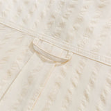 Men Long Sleeved T Shirt Striped Long Sleeve Lapel Shirt Men's Spring and Autumn High Street Casual Shirt Outer Wear