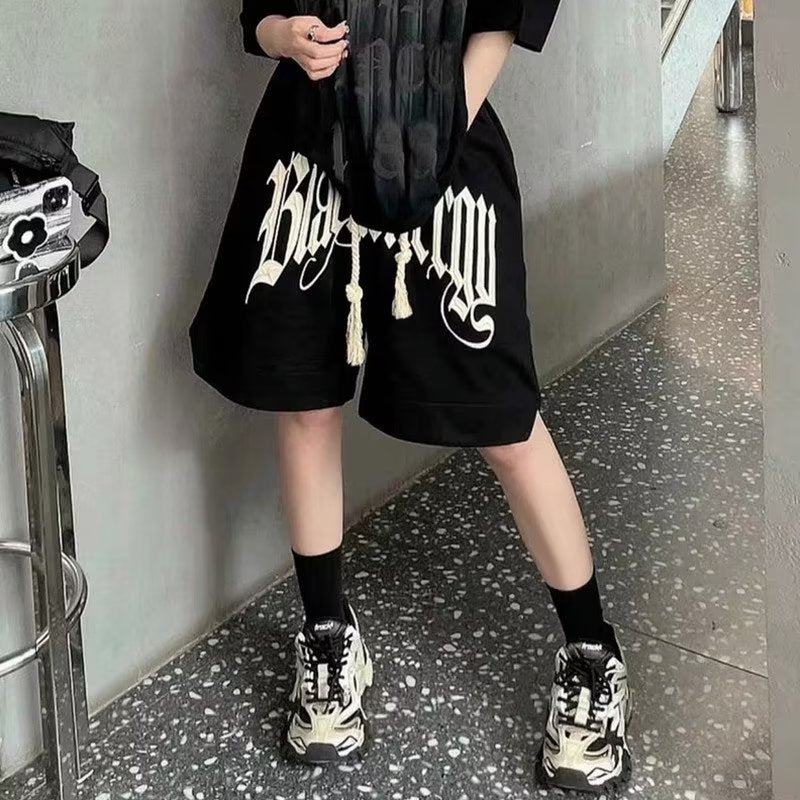 Men Sweatpants Shorts Men's Summer Retro Boxing Basketball Sports