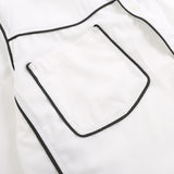 Men Long Sleeve T Shirt Men's Spring and Autumn Loose with Shoulder Pad Lapel Cardigan Shirt