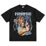 Detroit Eminem T Shirt Detroit Eminem Printed Short Sleeve Cotton Heavy Loose