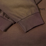 Men Hoodie Spring and Autumn round Neck Sweater Loose Casual Men