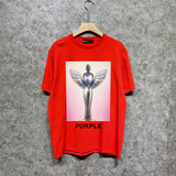 Purple Brand T Shirt Short Sleeve T-shirt Blouse