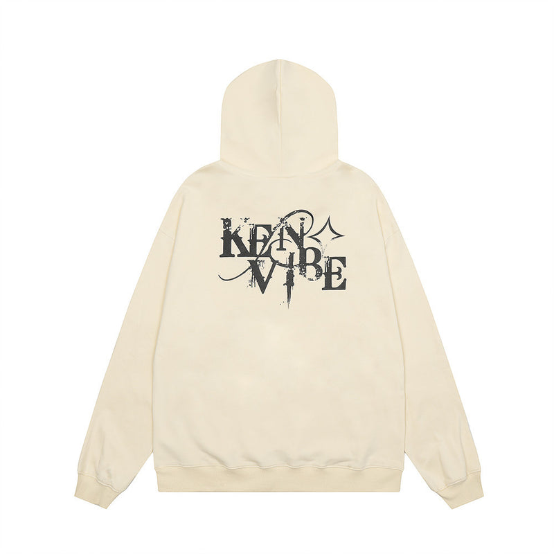 Men Hoodie Printed Hoodie Loose Men's Autumn and Winter Long Sleeve Casual