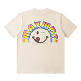 Men T Shirt Loose Men's and Women's Couple's Short-Sleeved T-shirt