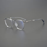 CHH Chrome Hearts Glasses Vintage Pure Titanium Black Frame Glasses