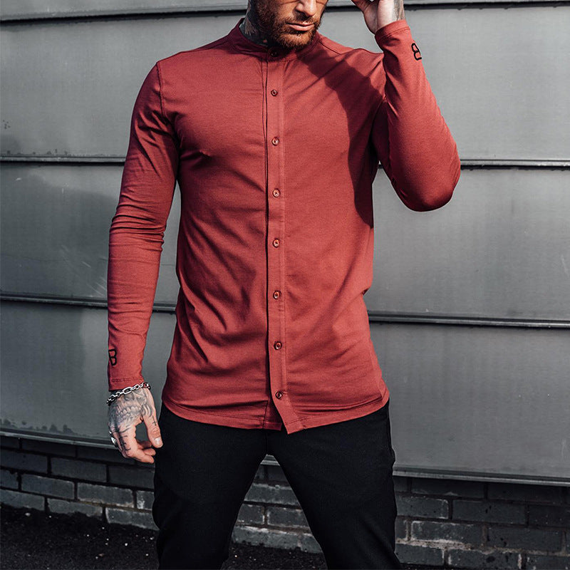 Men Sweater Autumn and Winter Men's Coat Woolen Casual Top