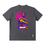 Men T Shirt Men's and Women's Short Sleeve Loose Hiphop Hip Hop T-shirt Couple Summer