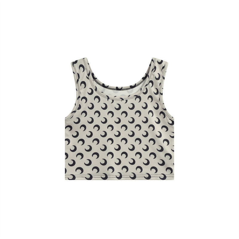 Women Vest Short Vest Women's Summer Casual Sleeveless Bottoming