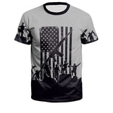 National Flag Day T Shirts Printed Outdoor All-Matching Short Sleeve T-shirt